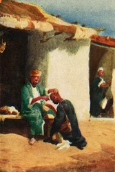 Kopf rasieren - Apostelgeschichte xxi 24, ca. 1924