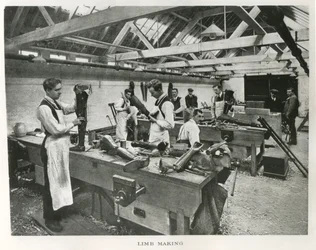 Das Prinzessin Louise Scottish Hospital für beinamputierte Matrosen und Soldaten im Erskine House