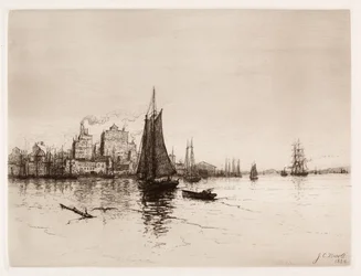 Hafenszene, 1884