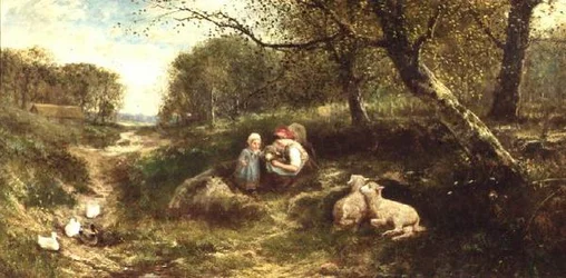 Rustikale Landschaft