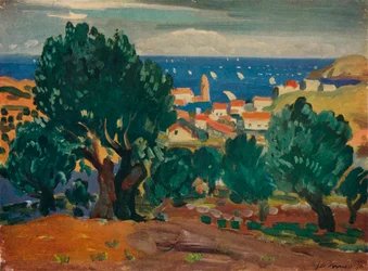 Oliven in Collioure, 1911