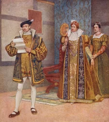 Shakespeares Der Kaufmann von Venedig: Bassanio, Portia und Nerissa