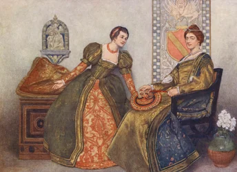 Shakespeares Der Kaufmann von Venedig: Portia und Nerissa