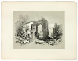 Aliscamps, W. Arles, aus malerischen Auswahlen