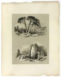 Frejus und Pennard Castle, aus Picturesque Selections