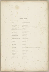 Liste der Tafeln, aus Der Park und der Wald