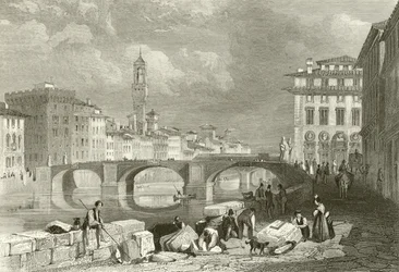 Die Brücke von Santa Trinita