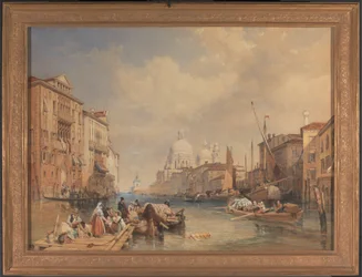 Der Canal Grande, Venedig