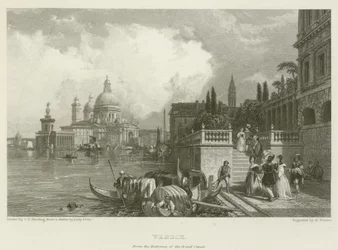 Venedig, vom Eingang des Canal Grande