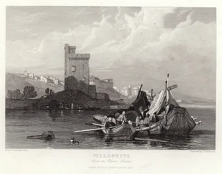Villeneuve vom Rhone