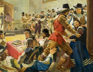 Verhaftung des Sprechers im House of Commons