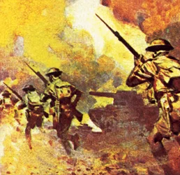 General Montgommerys Truppen in Nordafrika