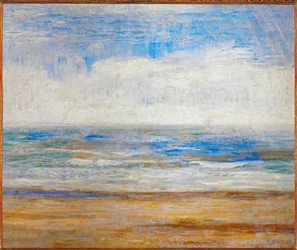 Der Strand von Oostende, Belgien
