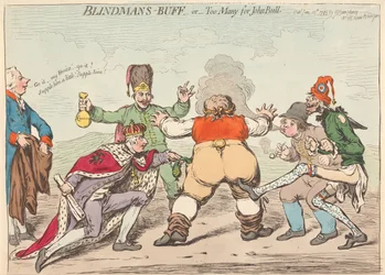 Blindekuh - oder - Zu viele für John Bull