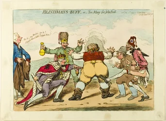 Blindekuh oder Zu viele für John Bull