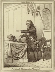 Karikatur von John Horne Tooke