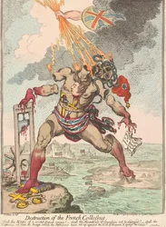 Die Zerstörung des französischen Kolosses