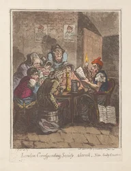 London Corresponding Society, alarmiert, siehe Schuldige Gewissen, veröffentlicht 1796