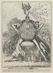 Midas, alles in Gold verwandelnd, 1797
