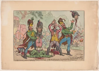 Österreichische Behandlung der französischen Gesandten, 1799