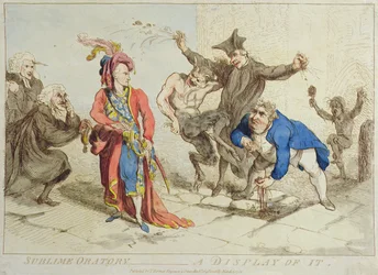 Erhabene Rede: Eine Darstellung davon