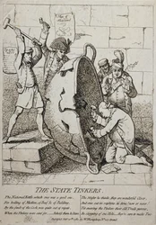 Die Staatstinker, veröffentlicht von William Humphrey im Jahr 1780