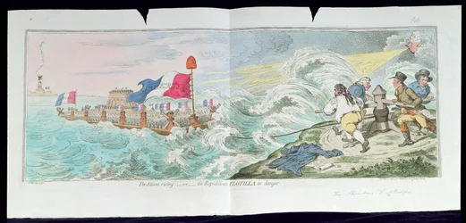 Der Sturm zieht auf oder Die republikanische Flottille in Gefahr