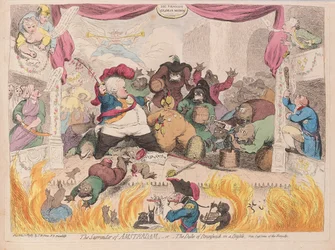 Die Kapitulation von Amsterdam oder Der Herzog von Braunschweig in Aufruhr, ca. 1787