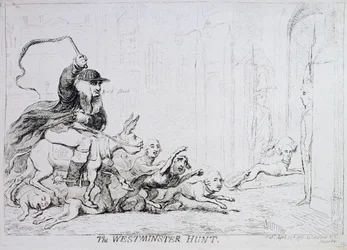 Die Westminster Jagd, veröffentlicht im Jahr 1788