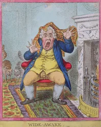 Hellwach, veröffentlicht von Hannah Humphrey im Jahr 1806
