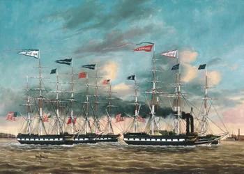 Das Schleppboot Eroberer, 1852