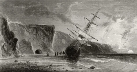 Mitternacht im September, graviert von G. Ulman, aus 