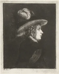 Porträt einer Frau mit Hut