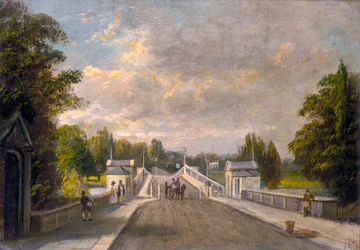 Richmond-Brücke, späte 19. Jahrhundert