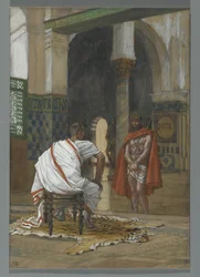 Jesus vor Pilatus - Zweites Verhör, Illustration aus Das Leben unseres Herrn Jesus Christus, 1886-94