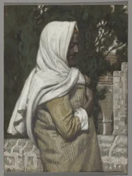 Lazarus, Illustration für Das Leben Christi