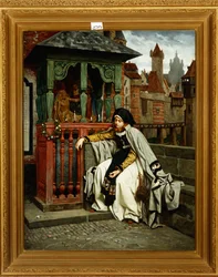 Marguerite an den Stadtmauern, 1861