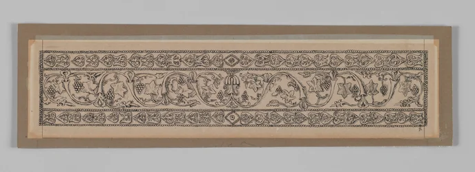 Metallornament aus der Moschee von Es-Sakra, Illustration aus Das Leben unseres Herrn Jesus Christus