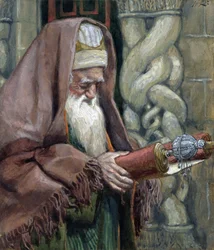 Simeon, Illustration für Das Leben Christi, ca. 1886-94