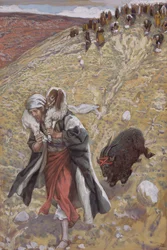 Der Sündenbock, Illustration für Das Leben Christi