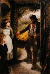 Die Schlüsselblumensammlerin