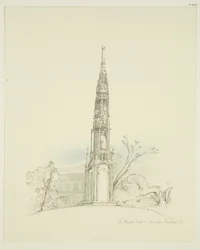 Bristol High Cross in den Stourhead Gardens