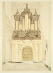 Orgel und Orgelempore von St. Mary Redcliffe