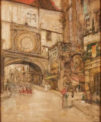 Eine Straßenecke, Paris