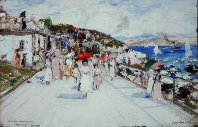 Auf der Promenade