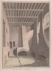 Burg Herstmonceux, East Sussex: Die Küche