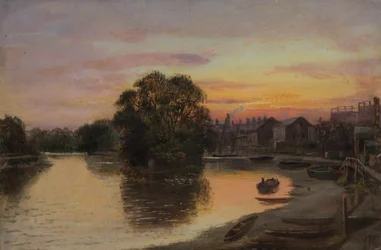 Kew bei Sonnenuntergang - Patons Anwesen