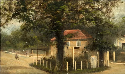 Das Kriegsgedenkdreieck in East Sheen