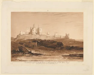 Dunstanburgh Castle, aus "Liber Studiorum," Teil III