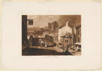 Morpeth, Northumberland, aus dem Liber Studiorum